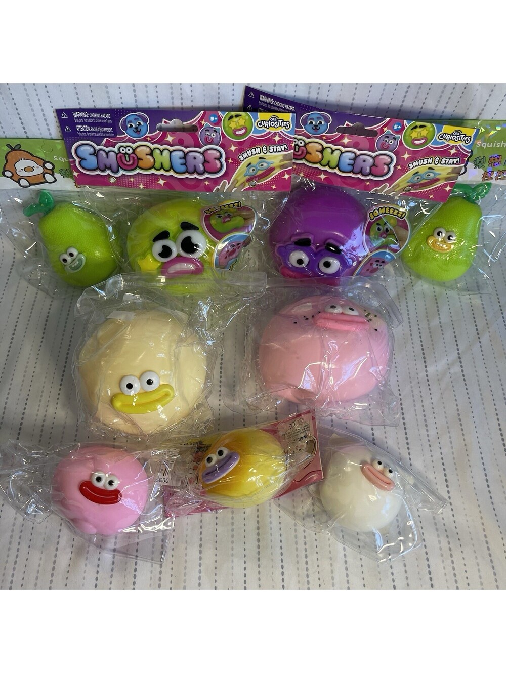 Orb Curiosities Smushers & Smusher Style Bundle 2 Orb + 2 Pear + 2 Dupe + 3 Mini